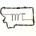 Show your love for your home state with this hand-made, masterfully-crafted, 5.5" x 8" bent wire sign!