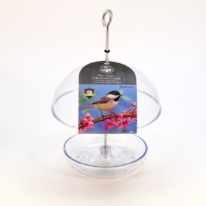 Perfect for the mom who loves chickadees, a feeder designed just for them. Pair with a clear/suction cup window hanger for a front row seat! Just $26.