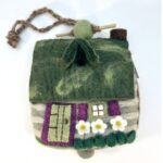January 2024 Featured Products: handmade wool birdhouse